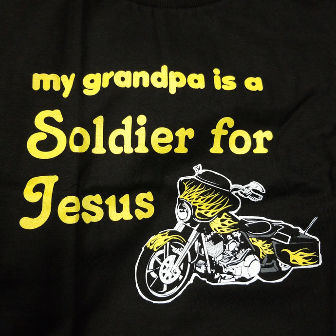 My Grandpa Is a Soldier Kids Shirt