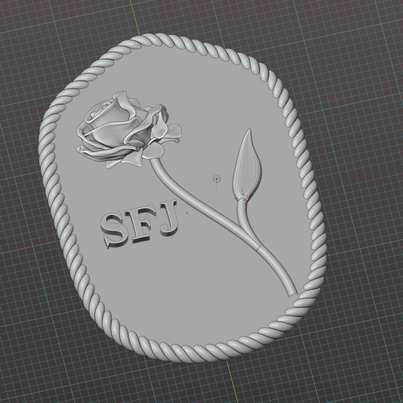 SFJ013 WOMEN SFJ ROSE PEND