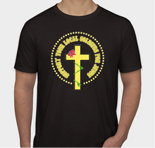 Load image into Gallery viewer, YELLOW CROSS - BLK - SS