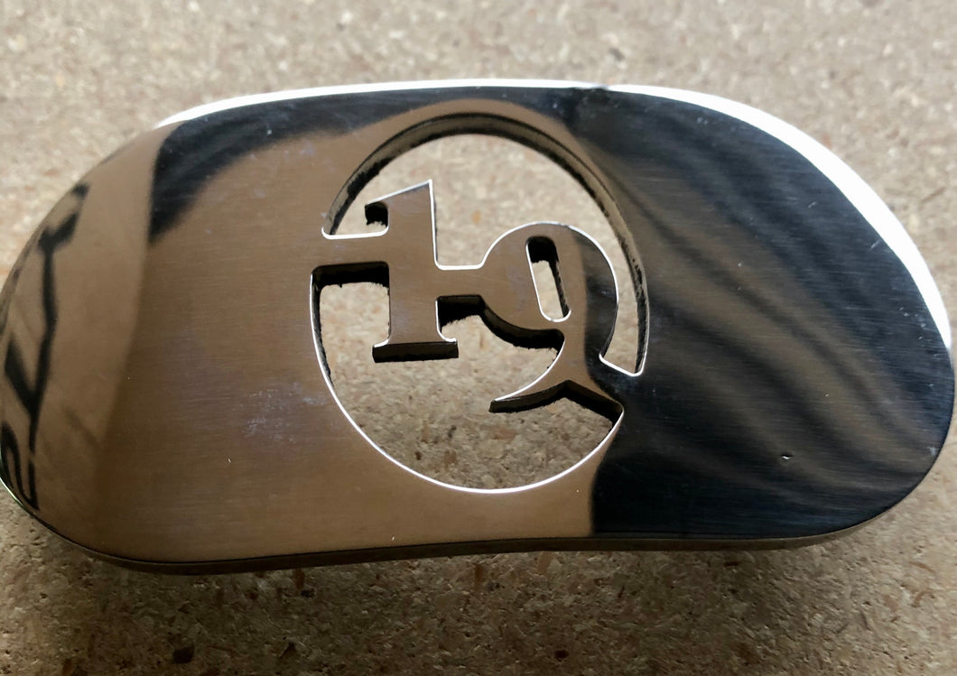 STAINLESS STEEL #19 Belt Buckle